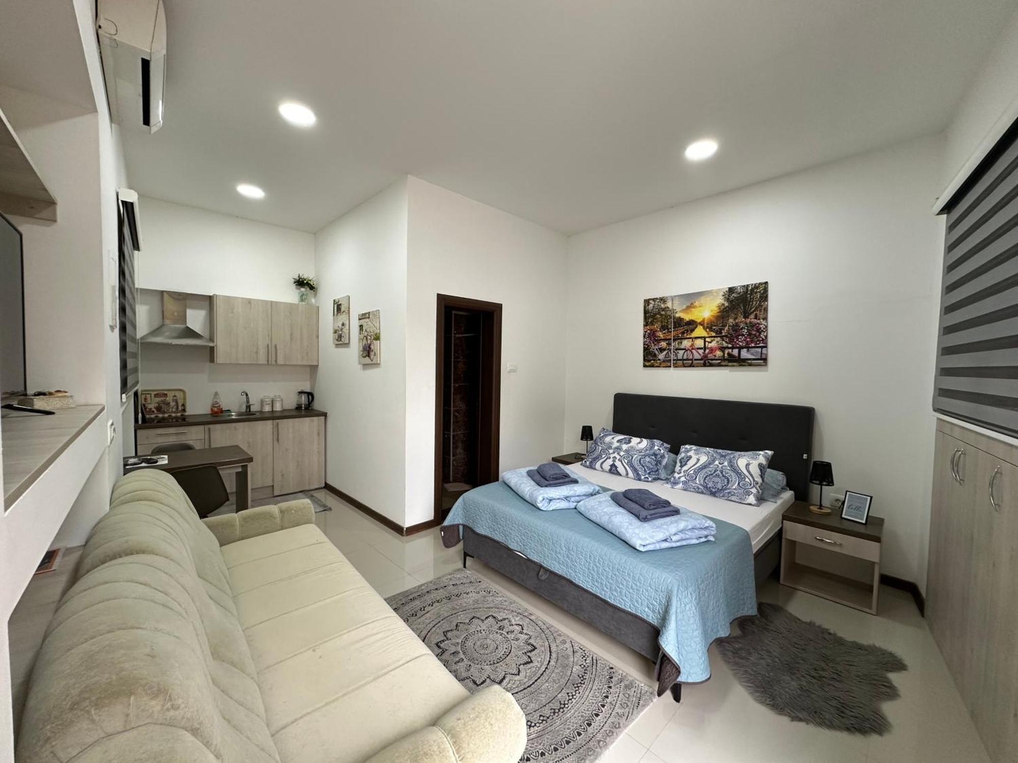 Studio Apartment In Old Town- With Parking โมสตาร์ ภายนอก รูปภาพ